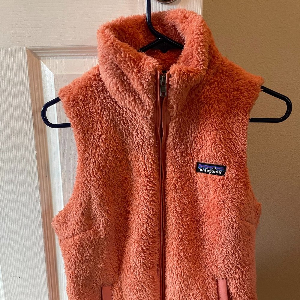 Patagonia Orange Fleece Vest